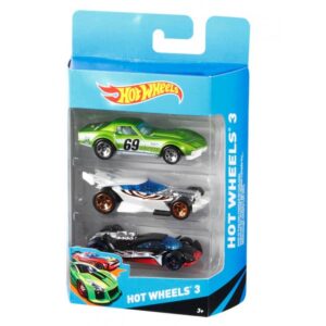 [:ru_RU]Hot Wheels Набор из 3-х базовых машинок (аcс).[trim][:ro_RO]Mattel Hot Wheels Set maşini metalice, 3 buc.