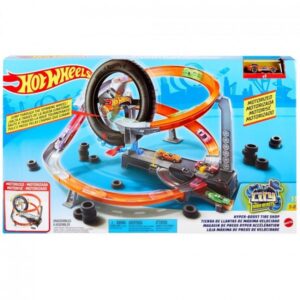 [:ru_RU]Mattel Hot Wheels Игровой набор Гонки в шиномонтажной[trim][:ro_RO]Mattel Hot Wheels Set Hyper Boost Tire