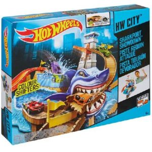 [:ru_RU]Hot Wheels Трек "Охота на акулу"[trim][:ro_RO]Mattel Hot Wheels Pistă Vînătoarea de rechini