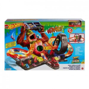 [:ru_RU]Mattel Hot Wheels игровой набор нападение токсической гориллы[trim][:ro_RO]Mattel Hot Wheels Set Atacul gorilei toxice