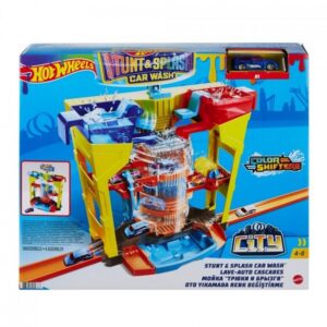 [:ru_RU]Mattel Hot Wheels Игровой набор автомойка взрыв цветов[trim][:ro_RO]Mattel Hot Wheels Set spălătoria auto explozia culorilor