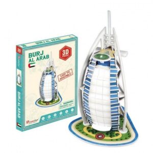 [:ru_RU]3D пазл “Бурдж аль-Араб”, 17 элементов[trim][:ro_RO]3D puzzle “Burj Al Arab”, 17 elemente