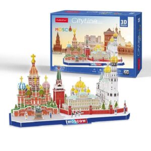 [:ru_RU]3D пазл “Достопримечательности Москвы”, 204 элемента[trim][:ro_RO]3D puzzle “Atracții turistice în Moscova”, 204 elemente