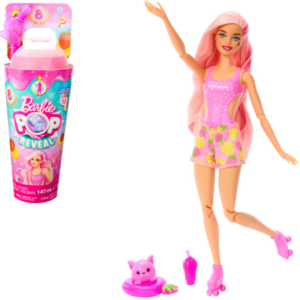 [:ru_RU]Кукла Barbie Pop Reveal "Клубничный лимонад", серия Сочные фрукты[trim][:ro_RO]Păpușa Barbie Pop Reveal  „Limonadă cu căpșuni”, Fruit Series