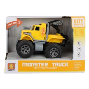 [:ru_RU]1:16 Инерционная машина ”Monster Truck” (свет / звук)[trim][:ro_RO]1:16 Mașină „Monster Truck” cu fricțiune (lumini /sunete)