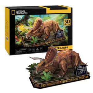 [:ru_RU]3D пазл “Трицератопс”, 44 элемента[trim][:ro_RO]3D puzzle “Triceratops”, 44 elemente