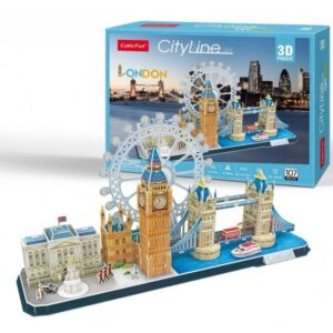 [:ru_RU]3D пазл "Достопримечательности Лондона", 107 элементов[trim][:ro_RO]3D puzzle "Atracțiile turistice ale Londrei", 107 elemente